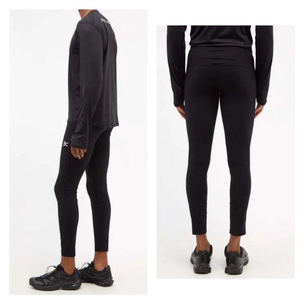 DISTRICT VISION Men’s Lono Drawstring Leggings Black Size XL